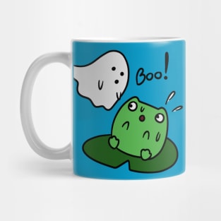 Frog and Ghost Boo Mug